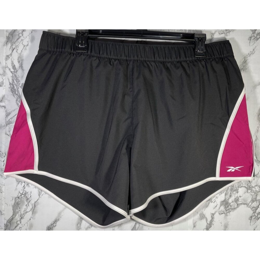Reebok Womens ID Train Woven Short Black Sz XL
